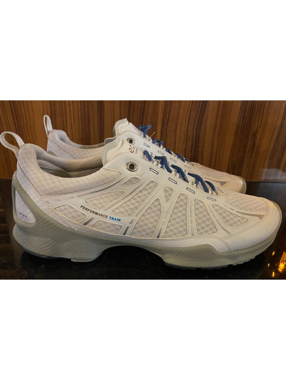 ECCO Biom Performance WhiteTraining Athletic Womens EU 43 US 12 Wms 10 Men Shoes